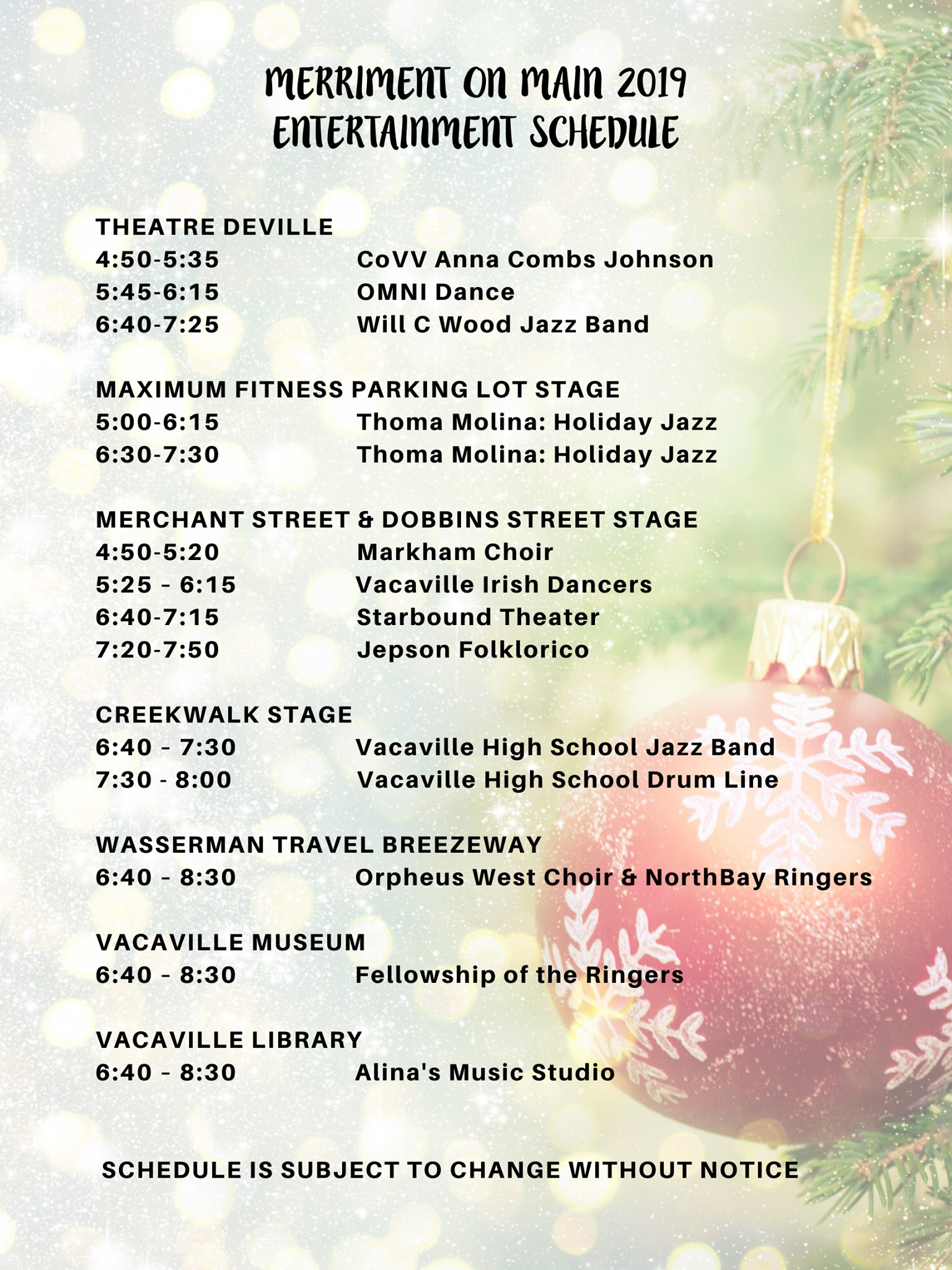 Merriment on Main | Vacaville