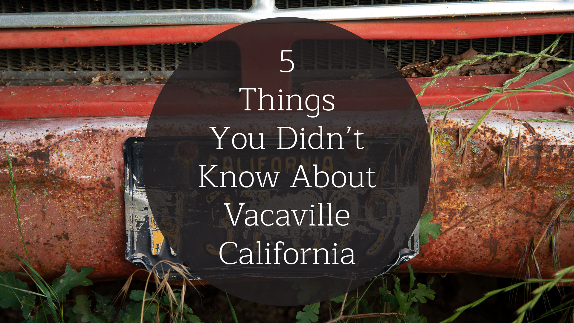 5 Things You Didnt Know About Vacaville California Visit Vacaville Blog