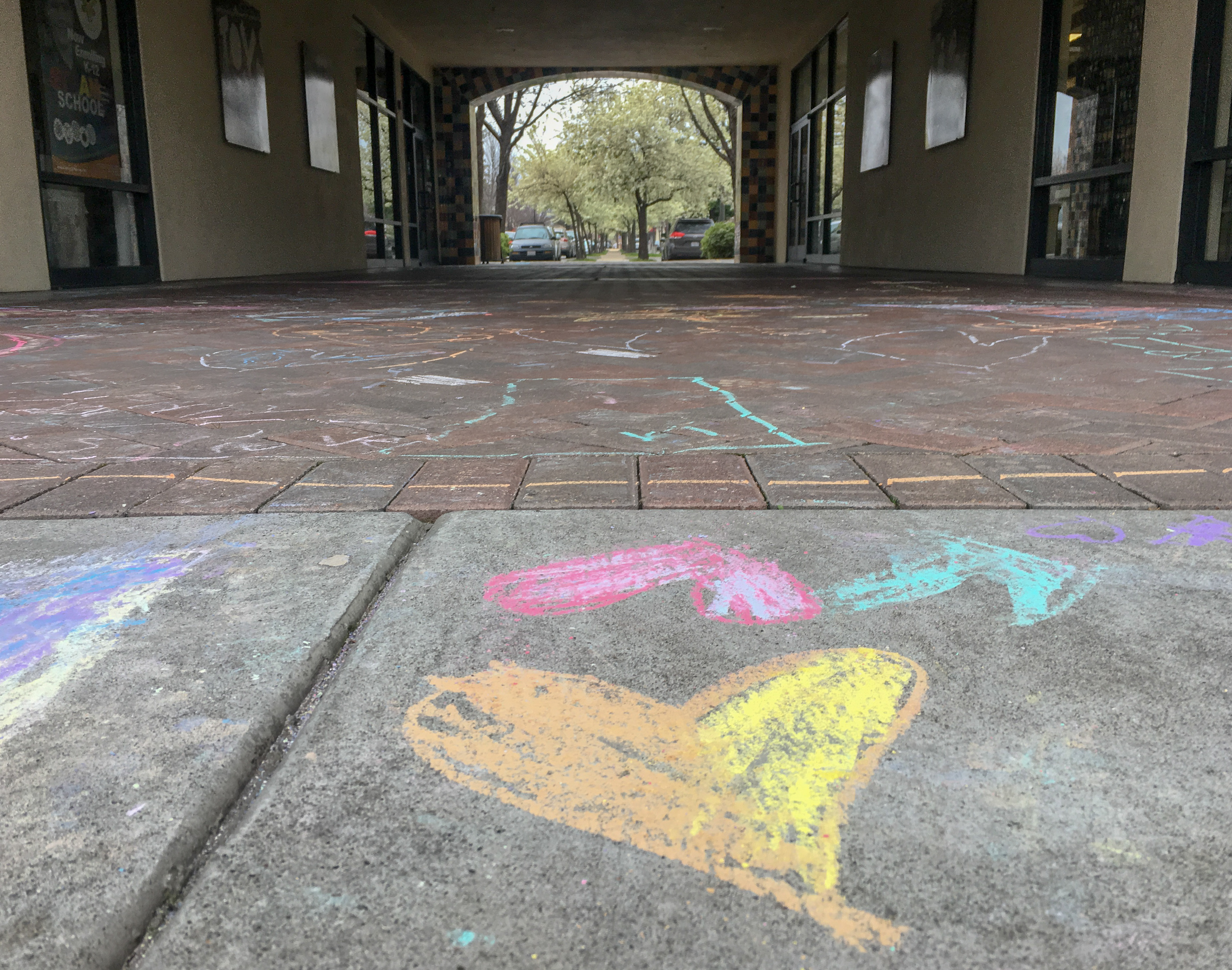 Big Kids and Adults Chalk Day at the Nut Tree